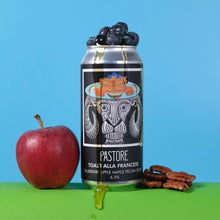 Load image into Gallery viewer, Toast alla Francese - Pastore Brewing - Blueberry, Apple, Maple &amp; Pecan Sour, 6.5%, 440ml Can
