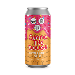 Gimme The Dough - Salt Beer Factory X Legitimate Industries X Temple Donuts - Coffee & Donut Porter, 7.2%, 440ml