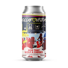 Load image into Gallery viewer, Give That Wolf A Cherry - Brew York X Lervig Bryggeri - 7th Birthday Cherry, Cacao, Tonka &amp; Vanilla Imperial Milk Stout, 12%, 440ml Can
