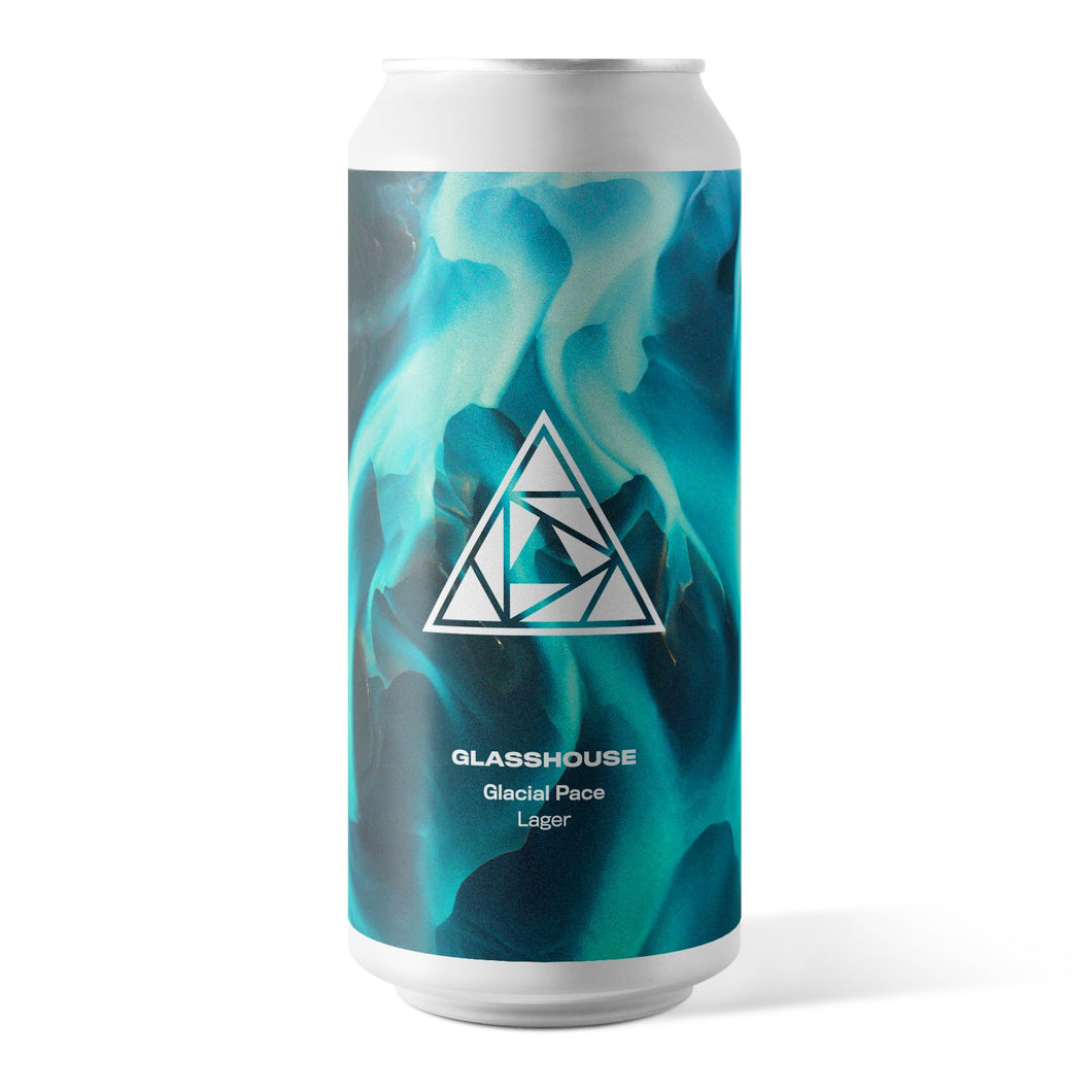 Glacial Pace - Glasshouse Beer Co - Lager, 5%, 440ml Can