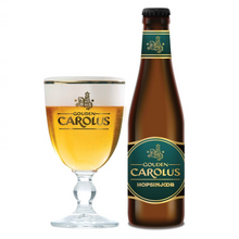 Load image into Gallery viewer, Gouden Carolus Gift Set - Brouwerij Het Anker - Belgian Ales, 8-8.5%, 4x330ml Bottle &amp; Glass Gift Set
