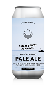 A Boat Leaves Alnmouth - Cloudwater - Smooth & Vibrant Pale Ale, 4.2%, 440ml Can