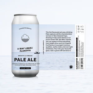 A Boat Leaves Alnmouth - Cloudwater - Smooth & Vibrant Pale Ale, 4.2%, 440ml Can