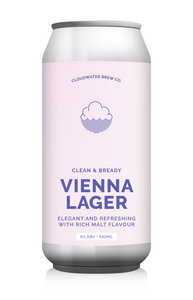 Vienna Lager - Cloudwater - Clean & Bready Lager, 5%, 440ml Can