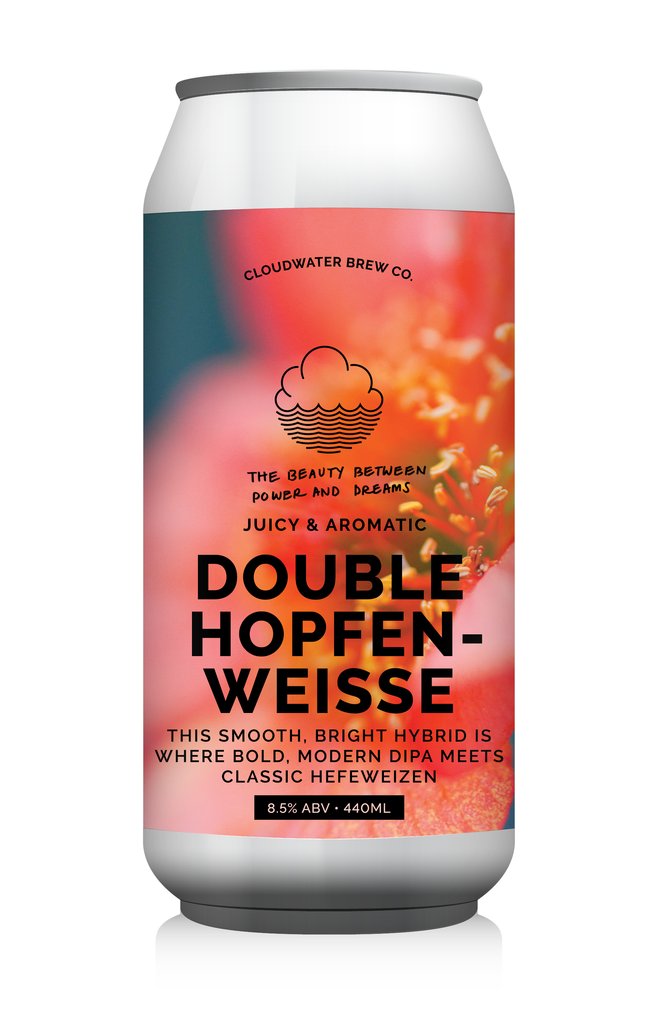 The Beauty Between Power And Dreams - Cloudwater - Double Hopfenweisse, 8.5%, 440ml Can
