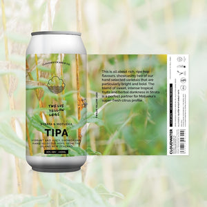 Twelve Yellow Legs - Cloudwater - Triple IPA, 10%, 440ml Can