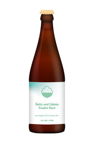Betty & Galaxy Foudre Beer - Cloudwater - Extra Hopped Bretted Foudre Beer, 5.4%, 375ml Bottle