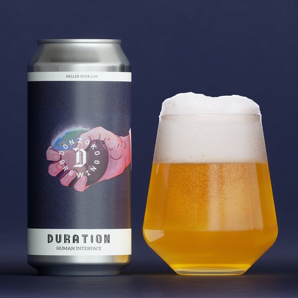 Human Interface - Duration X Donzoko Brewing Co - Heller Bock, 6.2%, 440ml Can