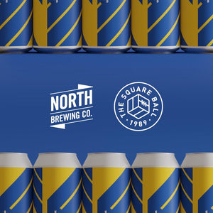 The Square Ball- North Brewing Co X The Square Ball- California Pale, 4.5%, 440ml Can