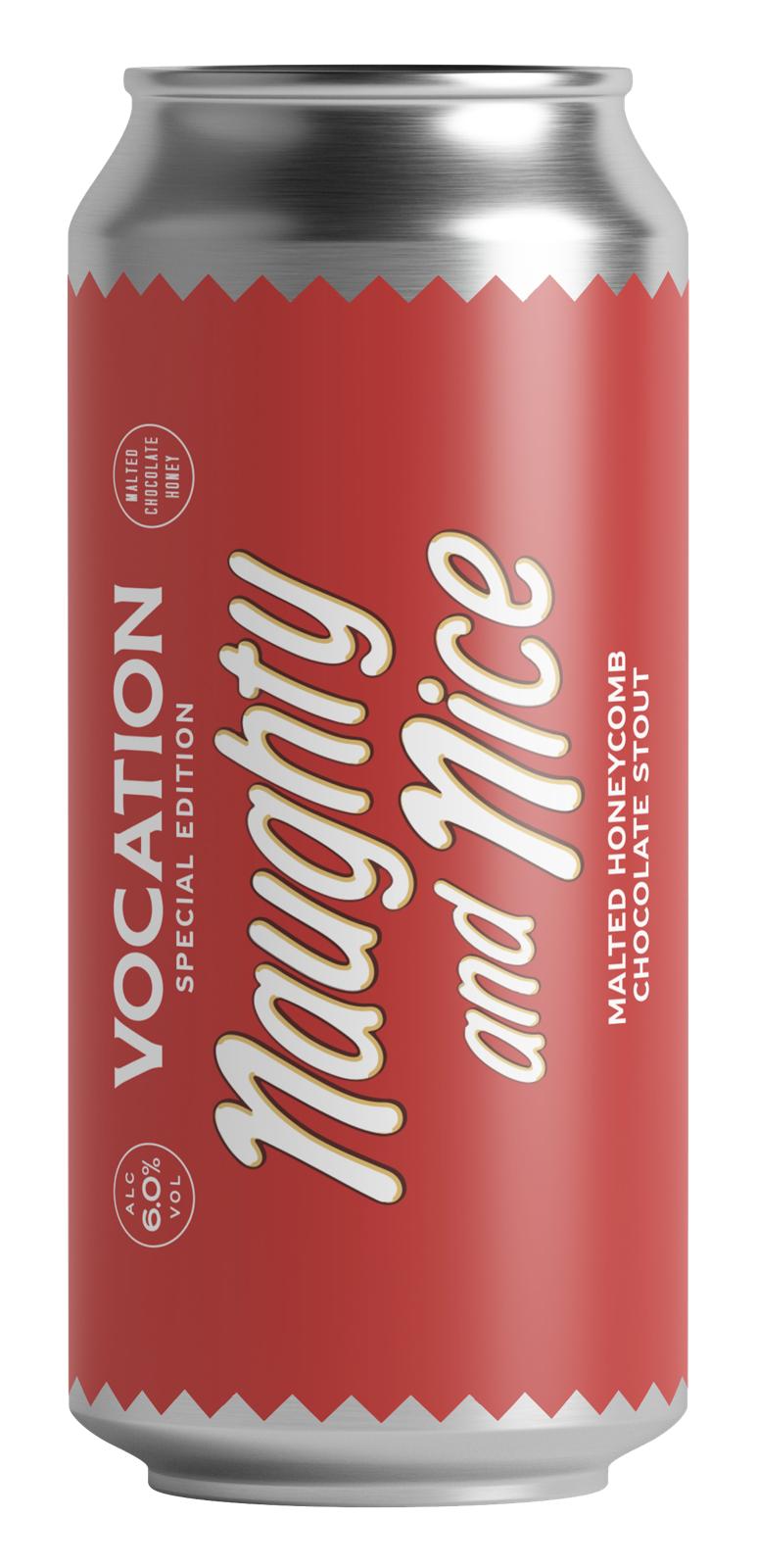 Naughty & Nice - Vocation Brewery - Malted Honeycomb Chocolate Stout, 6%, 440ml Can
