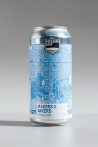 Makers & Takers - Pressure Drop - New England DIPA, 8.5%, 440ml Can