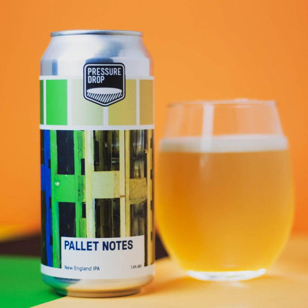 Pallet Notes - Pressure Drop - New England IPA, 7.4%, 440ml Can