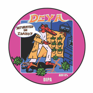 Saturated In Idaho-7 - Deya Brewing - Idaho-7 DIPA, 8%, 500ml Can