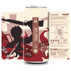 Juice Campbell & The Army Of Dankness - Brew York - NeEIPA, 7.1%, 440ml Can