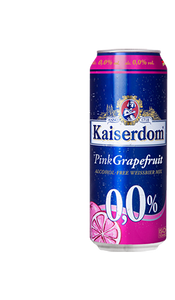 Alcohol Free Pink Grapefruit Weissbier Radler - Kaiserdom - Alcohol Free Pink Grapefruit Weissbier Radler, 0.0%, 500ml Can