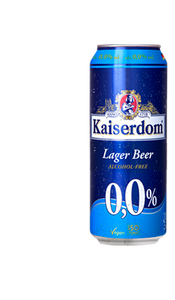 Alcohol Free Lager Beer - Kaiserdom - Alcohol Free Lager Beer, 0.0%, 500ml Can