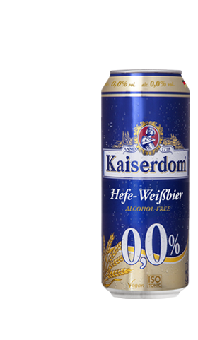 Alcohol Free Hefe Weissbier - Kaiserdom - Alcohol Free Hefe Weissbier, 0.0%, 500ml Can
