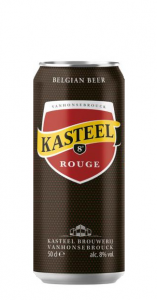 Kasteel Rouge - Kasteel Brouwerij Vanhonsebrouck - Belgian Cherry Beer, 8%, 250ml Can