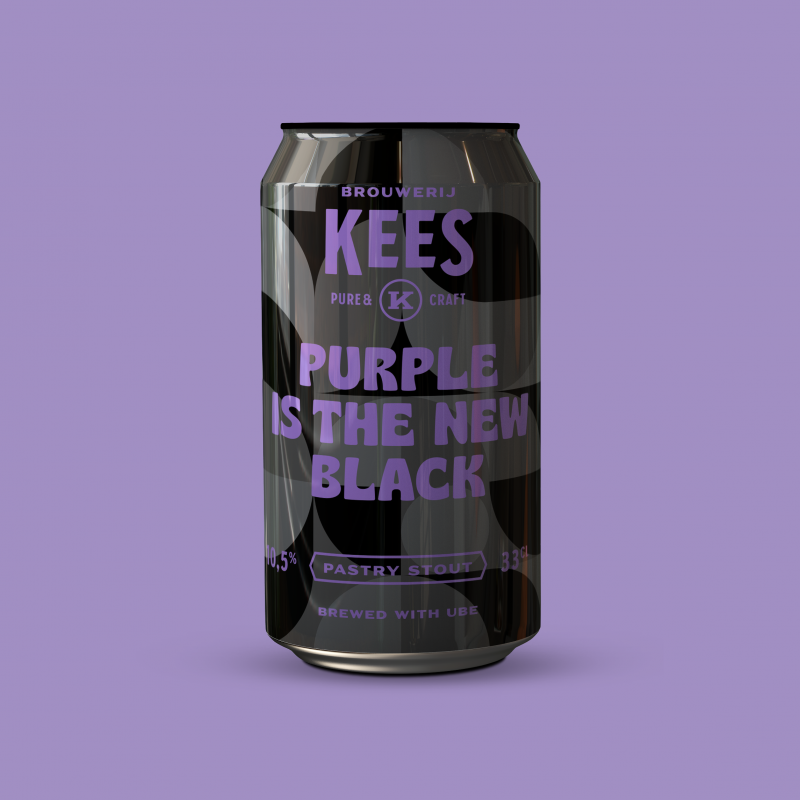 Purple Is The New Black - Brouwerij Kees - Imperial Pastry Stout, 10.5%, 330ml Can