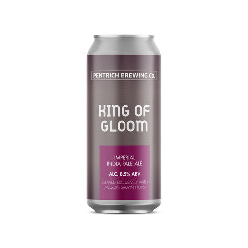 King Of Gloom - Pentrich Brewing Co - Imperial IPA, 8.5%, 440ml Can