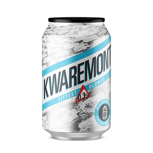 Kwaremont 0.3 - Kwaremont - Low Alcohol Belgian BLonde Ale, 0.3%, 330ml Can