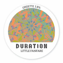 Load image into Gallery viewer, Little Fanfare - Duration - Grisette, 3.8%, 440ml Can
