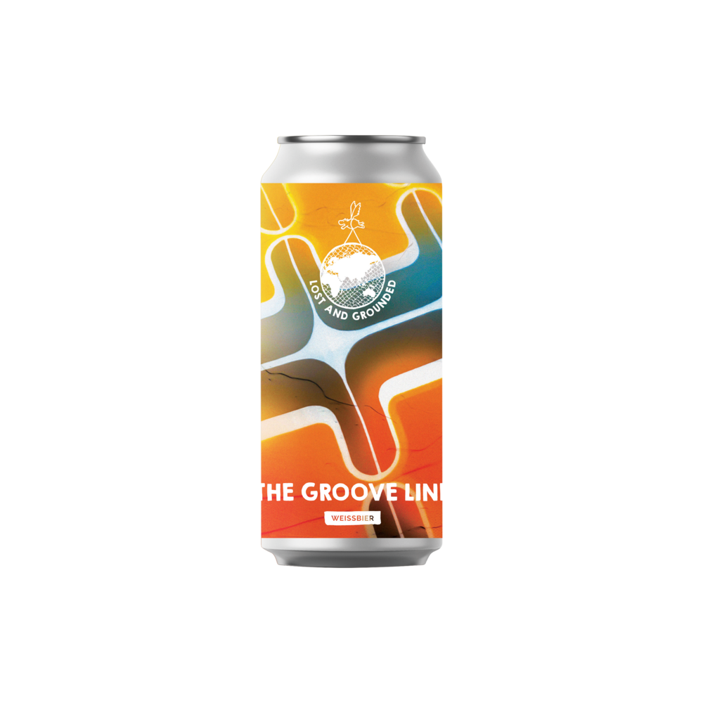 The Groove Line - Lost & Grounded - Weissbier, 5.2%, 440ml Can