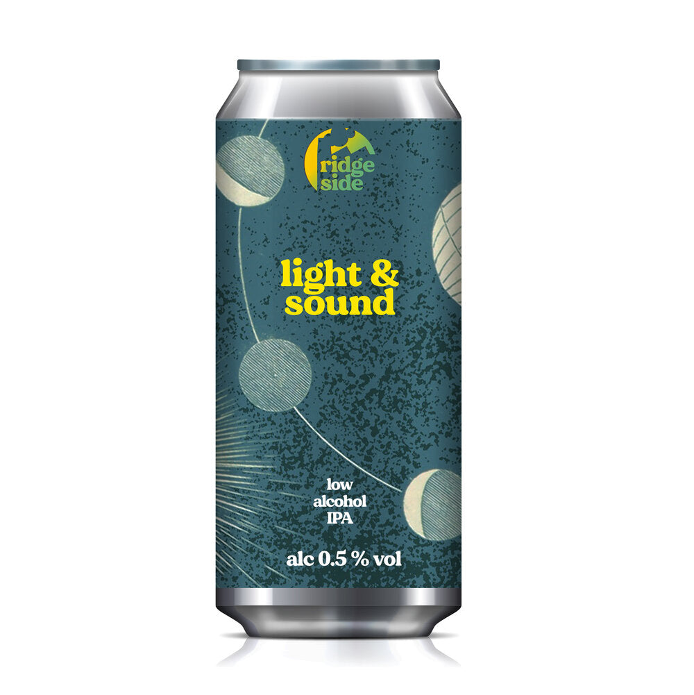 Light & Sound - Ridgeside Brewery - Low Alcohol IPA, 0.5%, 440ml Can