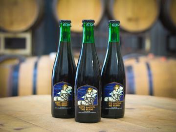 Love Among The Ruins - Thornbridge Brewery - Burgundy Barrel Aged Sour Red Ale with Cherries, 7%, 375ml Bottle