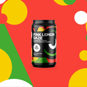 Pink Lemon Daze - Magic Rock Brewing - Strawberry Lemon Daiquiri Berliner Weisse, 4.8%, 330ml Can