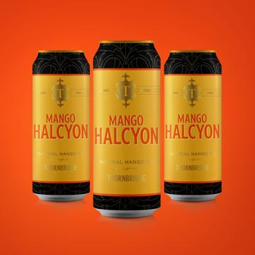 Mango Halcyon - Thornbridge Brewery - Mango Imperial IPA, 7.4%, 440ml Can