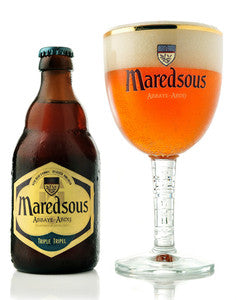 Maredsous Gift Set - Duvel Moortgat - Belgian Ales, 3x330ml Bottle & Glass Gift Set