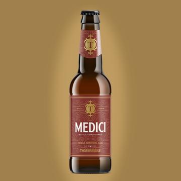 Medici - Thornbridge Brewery - India Brown Ale, 7.4%, 330ml Bottle