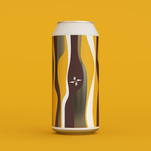 Golden Milk - North Brewing Co X Fieldwork Brewing Co - Apricot + Coconut + Turmeric Sour, 6%, 440ml Can