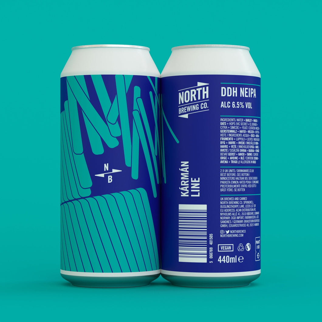 Karman Line - North Brewing Co - DDH NEIPA, 6.5%, 440ml Can