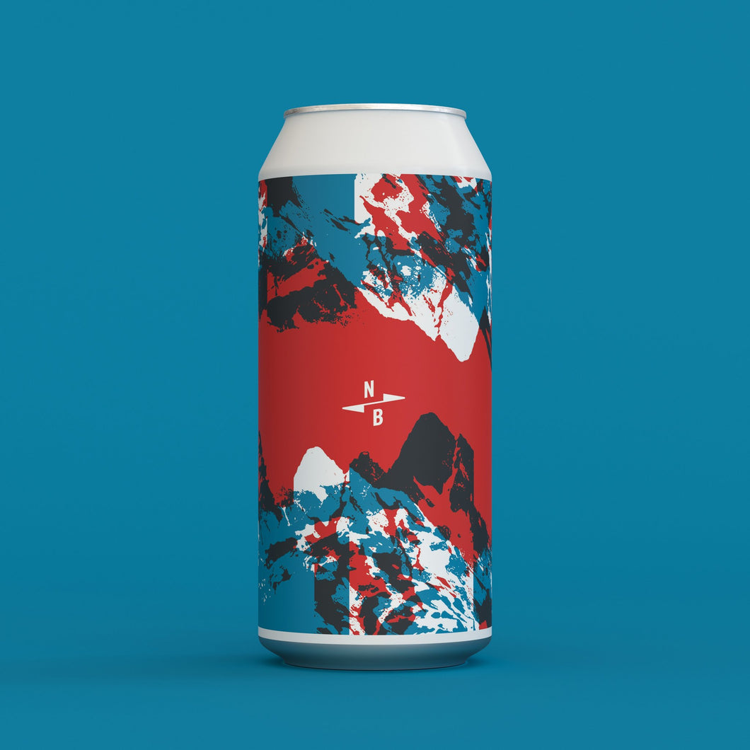 Fruited Sour - North Brewing Co X The Queer Brewing Project - Raspberry + Passionfruit Sour, 4%, 440ml Can