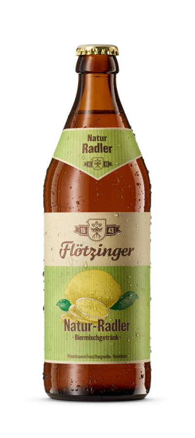 Natur Radler - Flötzinger Bräu - Lemon Radler, 2.3%, 500ml Bottle ...