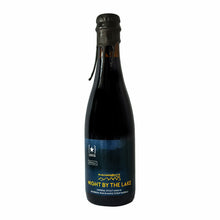 Load image into Gallery viewer, Night By The Lake - Lervig Bryggeri X Põhjala Brewery - Bourbon &amp; Rum Barrel Aged Imperial Stout with Maple Syrup, 13.3%, 375ml Bottle
