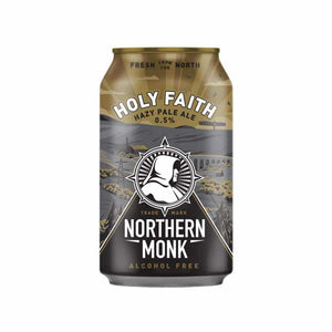 Holy Faith - Northern Monk - Alcohol Free Hazy Pale Ale, 0.5%, 330ml Can