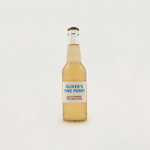 Fine Perry Wild Ferment Rolling Blend - Oliver's - Sparkling Medium Sweet Fine Perry, 6%, 330ml Bottle