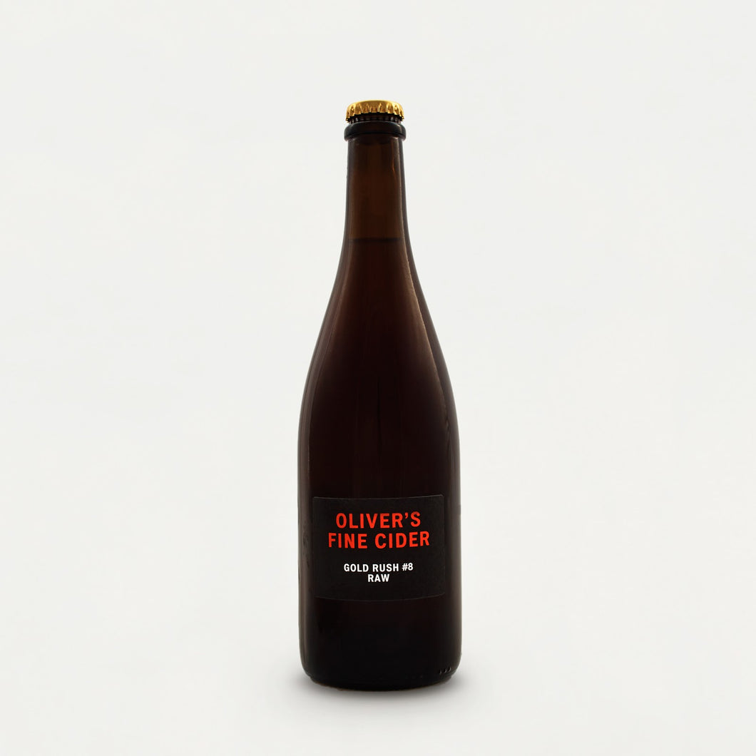 Gold Rush #8 Raw - Oliver's - Unfiltered Cider, 8.4%, 750ml Bottle