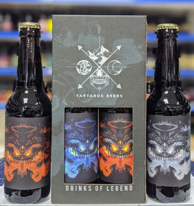 Abaddon 4 Pack - Tartarus Beers - Russian Imperial Stout, 17%, 4x330ml Bottle Gift Set