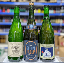 Load image into Gallery viewer, Racine, Gueuze 100% Lambic Bio &amp; Gueuze Tilquin à l’ancienne - Brasserie Cantillon X Gueuzerie Tilquin - Belgian Lambic, 5-7%, 3x750ml Sharing Bottle Set
