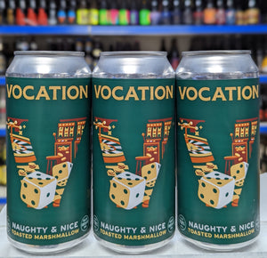 Naughty & Nice Toasted Marshmallow - Vocation Brewery - Toasted Marshmallow Stout, 7.2%, 440ml Can