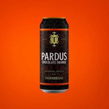 Pardus Chocolate Orange - Thornbridge Brewery - Chocolate Orange Imperial Stout, 8%, 440ml Can