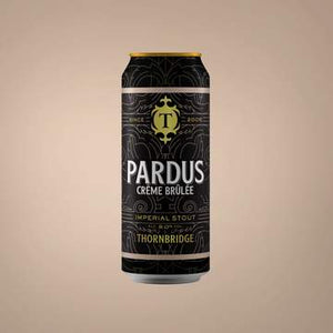Pardus Creme Brûlée- Thornbridge Brewery - Creme Brûlée Imperial Stout, 8%, 440ml Can