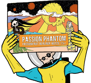 Passion Phantom - Beavertown - Passionfruit Berliner Weisse, 3.5%, 330ml Can