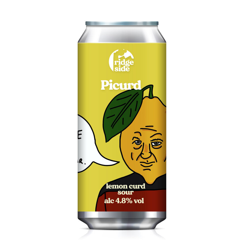 Picurd: Make It Sour - Ridgeside Brewery - Lemon Curd Sour, 4.8%, 440ml Can