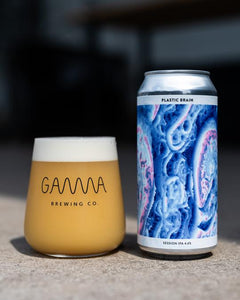 Plastic Brain - Gamma Brewing Co - Session IPA, 4.6%, 440ml Can