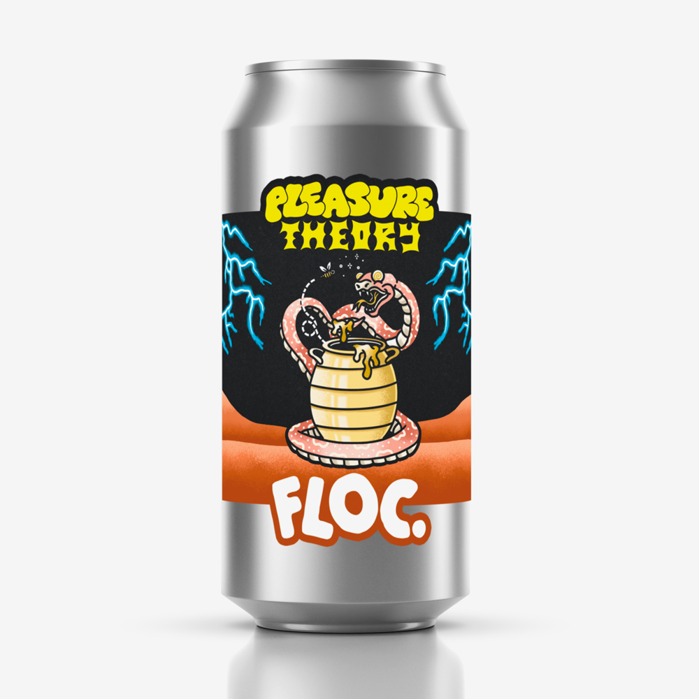Pleasure Theory 2 - Floc Brewing Project - IPA, 6%, 440ml Can